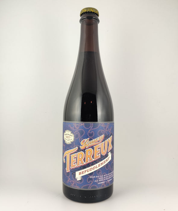 The Bruery Terreux Befuddlement:: BA Bourbon Sour Ale Blend witth Boysenberries